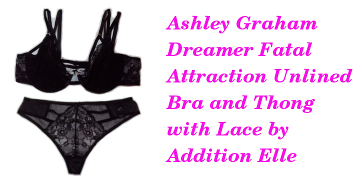 Ashley Graham, Intimates & Sleepwear, Ashley Graham Bra Size 38 Ddd In  Black New Without Tags